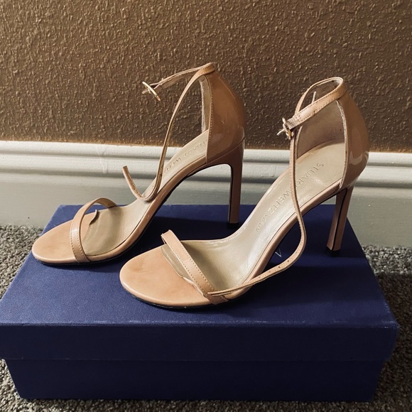 STUART WEITZMAN NUDISTRONG NUDE COLOR size 4.5 - Picture 4 of 10
